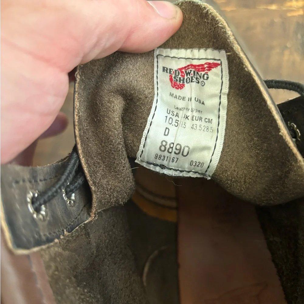 Redwing 8890 Charcoal Rough & Tough Boots - Picture 7 of 11